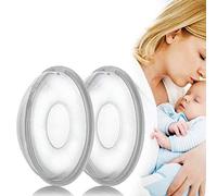 Zjyufy 2 conchiglie per la raccolta del latte, raccoglitore per il latte materno, salva-seno portatile, per l'allattamento al seno, per raccogliere e salvare il latte materno