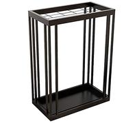 ZJYWMM Portaombrelli Nero, portaombrelli Rettangolare, per Ingresso Home Office Apartment Hotel, Contiene 3-4 ombrelli