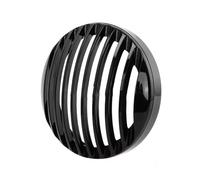 ZJYZYQ Griglia Faro per Sportster per XL 883 per Iron 1200 dal 2004 in Poi per Custom per XL1200C 1200 Griglia Copri Faro Anteriore in ABS Nero da 5 3/4" Protezione Faro Guard Griglia