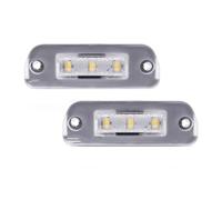 ZJYZYQ Luci Targa Posteriori Per Benz Per W251 Per W164 Per X164 Per ML Per GL 2005-2012 2 Pezzi Led Licenza Numbe Luce Targa Classe Lampada Posteriore