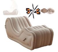 ZJZFL Divano gonfiabile Materiale floccato in PVC,H-Electric2