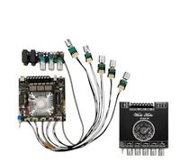 Zk-Dam L1 220W*2+350W 2.1 Channel Amplifier - Optimized Karaoke Microphone TPA3251D2 Technology