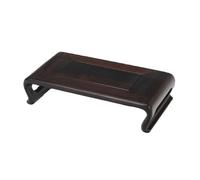 ZKALQECNF Base per vaso bonsai, base rettangolare in legno, con impugnature, espositore per vasi per la casa, decorazione per la casa, espositore per fiori (grande)