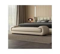 ZKALQECNF Panche punta letto Sgabello da comodino, da camera da letto, da divano lungo, da soggiorno, da comodino, da scarpiera, da comodino Panca Contenitore(Off-White,M)