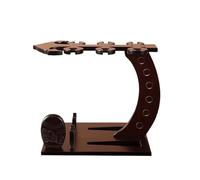 ZKALQECNF Scaffale da Vino Portabottiglie for vino rosso cinese in legno massello espositore for bicchiere di vino rosso portabottiglie di vino capovolte Supporto per Bottiglie