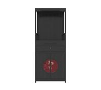 ZKALQECNF Stile cinese Nuovo stile cinese con porta, tavolo for offerte di ricchezza, mobiletto verticale for il santuario del Buddha in casa Bellissimo
