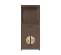 ZKALQECNF Stile cinese Tavolo in legno for offerte di ricchezza in stile cinese moderno, mobiletto for santuario del Buddha a doppia anta Bellissimo(Bruin)
