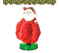 Zkaoai Albero di Natale magico in crescita, mini albero di Natale artificiale, fai da te in carta magica albero pupazzo di neve cristallo per bambini, allevamento di cristalli fai da te e giocattoli