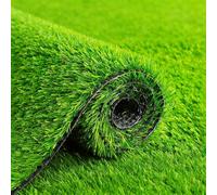 ZKBDBWTR Prato Sintetico in Erba Artificiale, Erba Finta per Esterni Anti-Sbiadimento, Ritagliabile, Ideale per Balconi, Cucine e Giardini, Spessore 2 cm(1.2x5m/3.9x16.4ft)