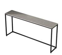 ZKBDBWTR Tavolo Consolle, Tavolino Stretto in Legno con Struttura Componibile, Tavolino Alto e Ultrasottile Dietro il Divano per Soggiorno, Cucina, Camera da Letto(Gray,120cm/47.2in)