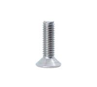 Zkensh-Bolts Viti esagonali a testa svasata in lega di titanio TA2 M2/M2.5/M3/M4/M5/M6/M8/M10, lunghezza 4/5/6/8/10/12/14/16/20/25/50 mm, Ampiamente usato(M6x16mm)