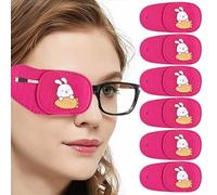 ZKGYUS 6 cerotto medico per occhi,Cartoon bambini singolo occhio copertura maschera occhio non tessuto super cute ragazzi e ragazze ciclope singolo occhio occhiali copertura(10.5 * 5.2cm)