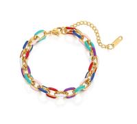ZKGYUS bracciale donna, braccialetti amicizia, Regali per la Moglie Fidanzata Sorella compagno di classe Amic Braccialetti Amicizia Ciondolo Grazie per esserci sempre Regalo di Natale
