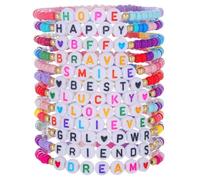 ZKGYUS Bracciali da donna,12 Pezzi Bracciali,Braccialetti dell'Amicizia, Regali per Ragazze, regolabili, colorati, impilabili, bohémien