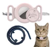ZKGYUS Collare per Gatti Impermeabile,Airtag Collare Gatto Collari Per Gatti Per Apple,Collare per Gattini e Cani di Piccola Taglia,Airtag GPS non Incluso