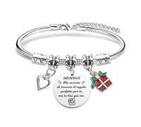 ZKIUOA Bracciali Nonna Regalo,Regalo Nonna Natale Nonna Compleanno Regalo Festa Della Nonni Idee Regalo Per Nonna Regalo Nonna Compleanno Nonna Idee Regalo Regalo Per La Nonna Regalo Pensione Nonna