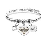 ZKIUOA Regalo Festa Della Mamma Idee Regalo Mamma Compleanno Originali bracciale regali donna Per Suocera Suoceri Dai Figlia Figli Regali Utili Natale San Valentino Anniversario Pensione