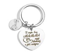 ZKIUOA Regalo Festa Della Mamma Idee Regalo Mamma Compleanno Portachiavi Mamma Regalo Compleanno Mamma Originale Utile Regalo Per Mamma Regali Mamma Regalo Mamma Compleanno Idee Regalo Donna