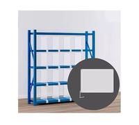 zklaseot Divisori per mensole, 10Pcs Divisori for Scaffali, Plastica Organizzatore di Scaffali, Multiuso Separatori di Scaffali for Camera da Letto, Ufficio, Magazzino Supermercato(45x30 CM)