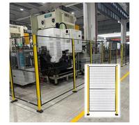 zklaseot Recinzione Divisoria Modulare Per Magazzino, Recinzione Metallica Industriale, Per Uno Spazio Di Stoccaggio Efficiente, Per L'isolamento 'area(1.5x0.9m)