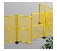 zklaseot Recinzione Divisoria Per Magazzino - Sicurezza E Organizzazione Nello Stoccaggio, Facile Montaggio, Rete Di Sicurezza Resistente All'usura Per La Segregazione Sul Posto(1.5x1.5m)