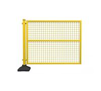 zklaseot Recinzione Divisoria Per Magazzino - Zone Di Sicurezza, Recinzione In Rete Metallica, Rete Di Sicurezza Di Resistenza Industriale Per La Segregazione Sul Posto Di Lavoro(1.5x1.5m)