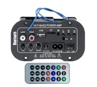 ZKLGS Amplificatore Audio, Woopker Scheda di decodifica Amplificatore Digitale 25-30W Amplificatore Audio Fai da Te USB Radio FM Lettore TF Subwoofer