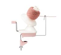 ZKLGS Avvolgitore, Avvolgitore for Filati a Mano, avvolgitore for Lana, avvolgitore Manuale for Filato, avvolgitore for Palline di Corda, Portatile(Pink)