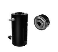 ZKLGS Cric Sollevatore Idraulico, Cilindro Idraulico 30T Jack Hollow Cilindro Idraulico a Semplice Effetto Cilindri di Sollevamento Idraulici da 100 mm