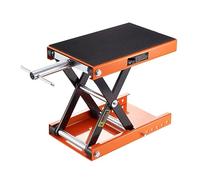 ZKLGS Cric Sollevatore Idraulico, Sollevatore for Moto capacità 350/1100/1500 LBS Sollevatore a Forbice for Moto con Ampio Ponte e Spilla di Sicurezza for Biciclette Moto(1100IBS Support)