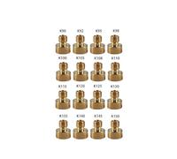 ZKLGS Getto Principale del carburatore filettato da 5 mm (16 Pezzi/Confezione) for ugello iniettore del carburatore da 125 cc-250 CC 1 (Set) per Barche e Yacht