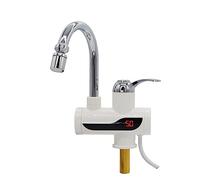 ZKLGS Rubinetto Elettrico Scaldabagno istantaneo Senza Serbatoio, Rubinetto da Cucina for Riscaldamento Elettrico con Rubinetto dell'Acqua Calda, con Display della Temperatura