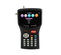 ZKLGS Satfinder, Cercatore satellitare Combinato Portatile da 4,3" Ricevitore DVB-S2+T2+C 265ST+ Monitor CCTV DVB-S/S2 MP4 Hevc(H.265) AVS/AVS+(265ST)