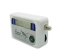 ZKLGS Satfinder, Misuratore Mini Ricevitore TV Digitale DVB-T Finder Antenna Antenna TV terrestre Potenza del Segnale Box Batteria Linea di connessione