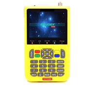 ZKLGS Satfinder, V8 Finder Satellite Finder Antenna TV Rilevatore di Segnale Esterno Ricevitore DVB-S2 Misuratore di Segnale Digitale Regola Parabola satellitare