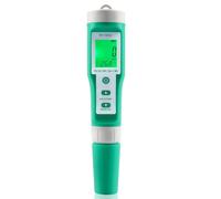 ZKLGS Tester PH Acqua qualità Tester Multifunzione Digitale PH/EC/TDS/ORP/H2/fertile/salinità/SG/resistività/temperatura 10 in 1 for acquari(Meter)