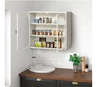 ZKLOEP 70 x 23 x 60 cm, le porte in vetro sono regolabili in due posizioni, con tre pareti che mostrano la strada per gli ingressi, il soggiorno, il bagno, la sala da pranzo, i colori dei vestiti