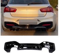ZKNing Auto Diffusore Paraurti Posteriore per BMW 1er F20 2015 2016 2017 2018 Labbro Diffusore Splitter Posteriore Spoiler Diffusore Labbro Kit Corpo Splitter Accessori Spoiler