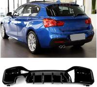 ZKNing Auto Diffusore Paraurti Posteriore per BMW 1er F20 M Sport M135i M140i 2015-2019 Labbro Diffusore Splitter Posteriore Spoiler Diffusore Labbro Kit Corpo Splitter Accessori Spoiler