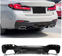 ZKNing Auto Diffusore Paraurti Posteriore per BMW 5 Series G30 M Sport 2017 2018 2019 2020 Labbro Diffusore Splitter Posteriore Spoiler Diffusore Labbro Kit Corpo Splitter Accessori Spoiler