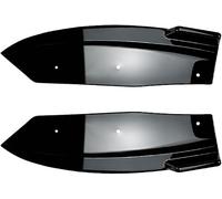 ZKNing Auto Diffusore Paraurti Posteriore per BMW X4 G02 M Sport 2018 2019 2020 2021, Labbro Diffusore Splitter Posteriore Spoiler Diffusore Labbro Kit Corpo Splitter Accessori Spoiler