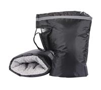 ZKSJFU 2 Pezzi Manicotti per Manubrio Moto per Honda Sh 350 2021-2023, Manicotto da Manubrio Antivento Impermeabile Tieniti al Caldo in Inverno Guanti da Manubrio,A