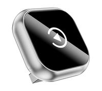 ZKSJFU Adattatore CarPlay Wireless per Suzuki S-Cross 2023 2024, Android Auto Rapido, Connessione Bluetooth Stabile, Plug & Play,A-Silver