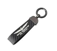 ZKSXSM Portachiavi in Pelle Moto Fibbia a Ferro di Cavallo Gioielli per H/Onda Goldwing 1800 gl1800 GL1800 Accessori, Bianco