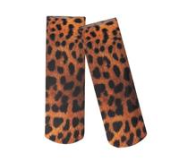 Zktfyshk 1 paio di calzini corti alla caviglia da donna con stampa animalier fiore colorato calze in nylon alla moda sottile cavigliera in seta, Fiore, XS-XXL