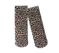 Zktfyshk 1 paio di calzini corti alla caviglia da donna con stampa animalier fiore colorato calze in nylon alla moda sottile cavigliera in seta, Stampa., XS-XXL