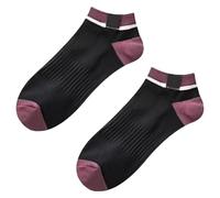 Zktfyshk 1 paio di calzini sportivi casual in cotone equipaggi calzini traspirante alta caviglia calzini stivali calzini per le donne uomini in esecuzione, Nero , XS-XXL