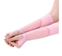 Zktfyshk 1 paio di pallavolo avambraccio manica allenamento attrezzature polso guardia con protezioni pastiglie e foro per pollice per adolescenti donne uomo pallavolo braccio pad