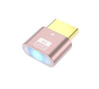 Zktfyshk Adattatore Dummys DisplayPort Con Emulatore EDID Per 4K 60Hz Multi-Monitor Ottimizzazione GPU Headless Hdtv Portatile Spoofer Display Hdtv