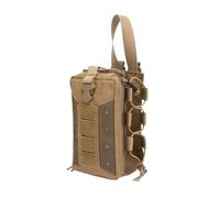 Zktfyshk Borsa per bottiglia d'acqua da esterno, con cinghia laterale, comoda impugnatura, chiusura in metallo, compatibile con zaini, copertura per bottiglia d'acqua in nylon